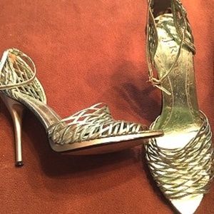 Platinum Green Stilettos